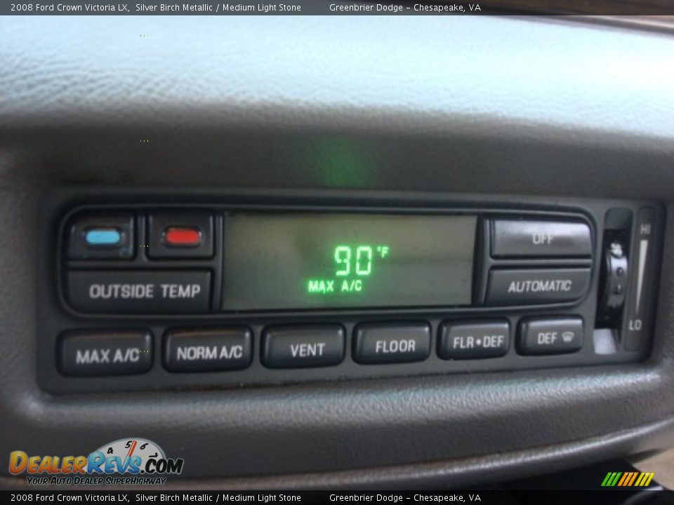 Controls of 2008 Ford Crown Victoria LX Photo #17