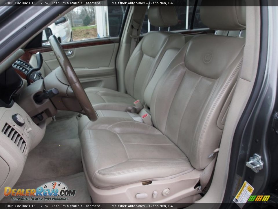 2006 Cadillac DTS Luxury Titanium Metallic / Cashmere Photo #14