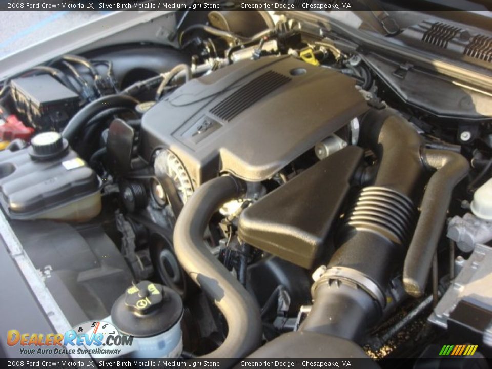 2008 Ford Crown Victoria LX 4.6 Liter SOHC 16-Valve V8 Engine Photo #25