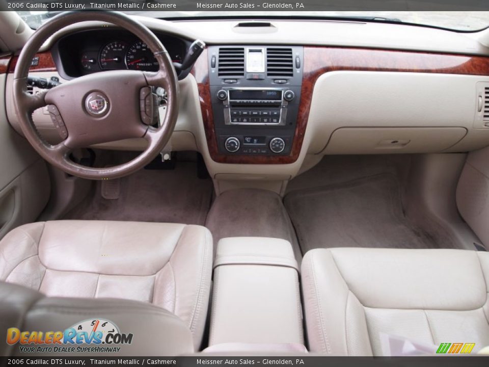 2006 Cadillac DTS Luxury Titanium Metallic / Cashmere Photo #21