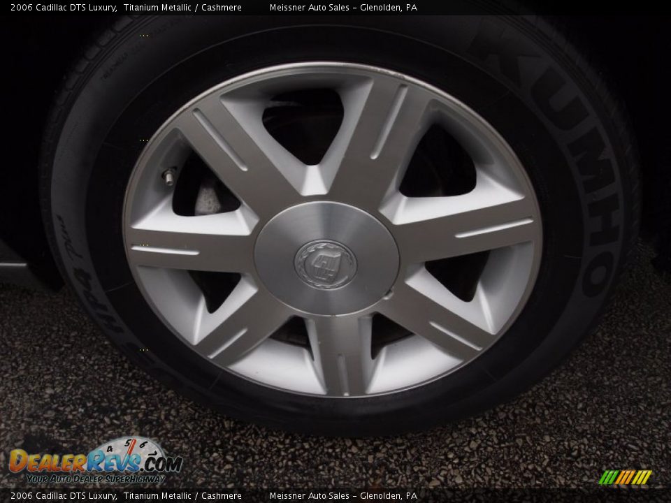 2006 Cadillac DTS Luxury Titanium Metallic / Cashmere Photo #22