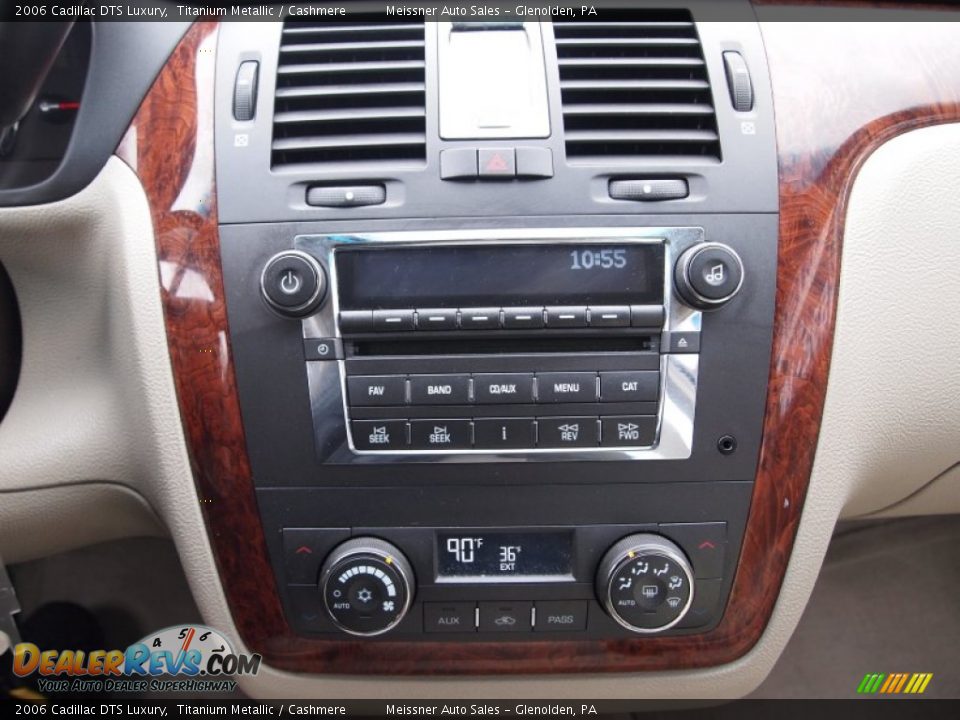 2006 Cadillac DTS Luxury Titanium Metallic / Cashmere Photo #24