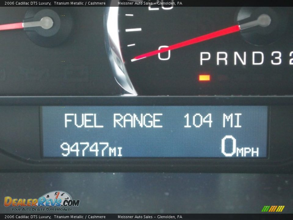 2006 Cadillac DTS Luxury Titanium Metallic / Cashmere Photo #26
