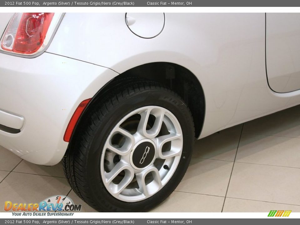 2012 Fiat 500 Pop Wheel Photo #20
