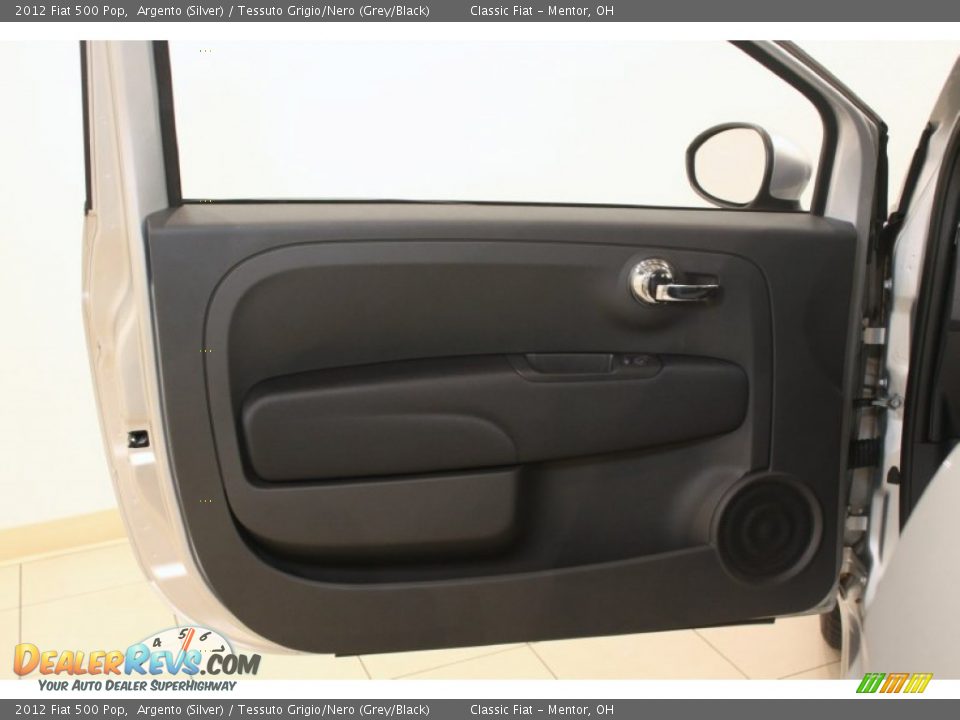 Door Panel of 2012 Fiat 500 Pop Photo #21