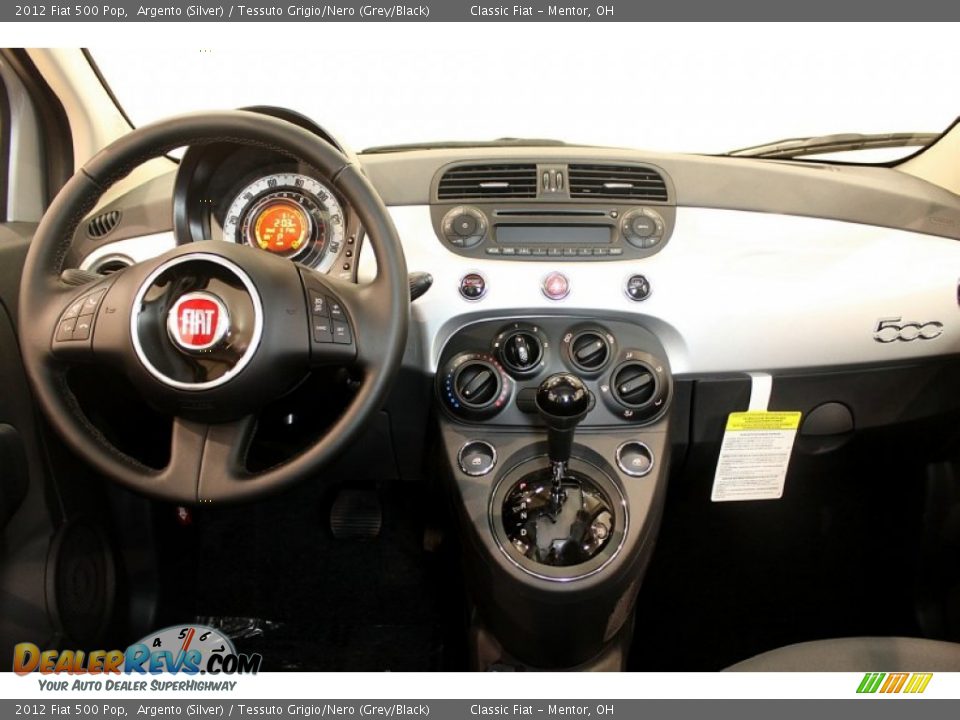 Dashboard of 2012 Fiat 500 Pop Photo #27