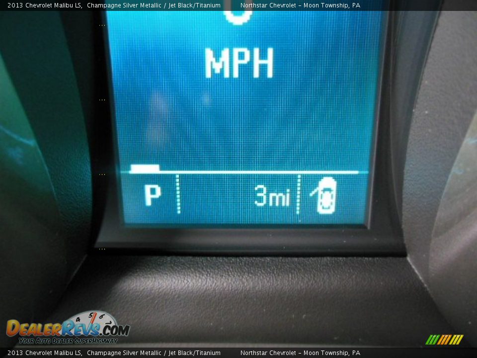 2013 Chevrolet Malibu LS Champagne Silver Metallic / Jet Black/Titanium Photo #19