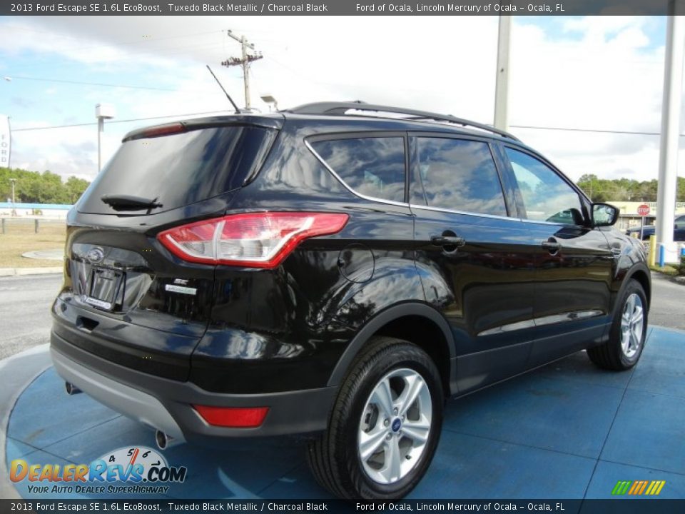 2013 Ford Escape SE 1.6L EcoBoost Tuxedo Black Metallic / Charcoal Black Photo #3