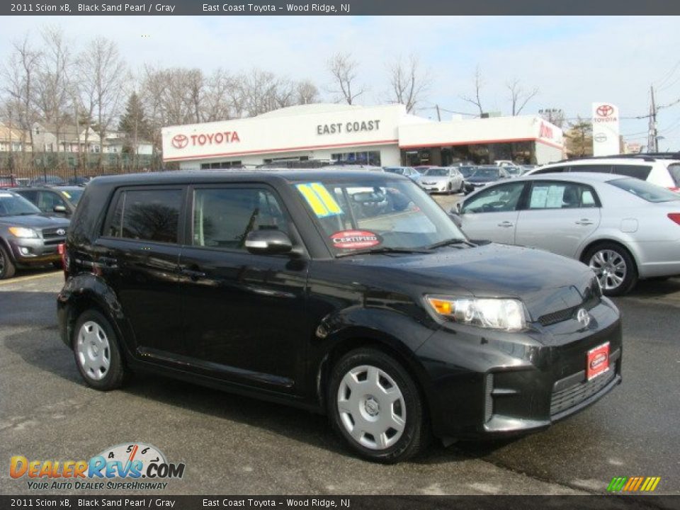 2011 Scion xB Black Sand Pearl / Gray Photo #1