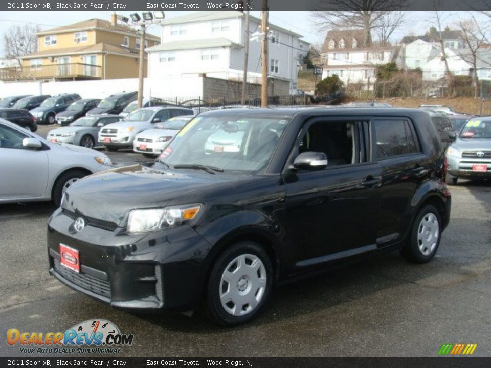 2011 Scion xB Black Sand Pearl / Gray Photo #3