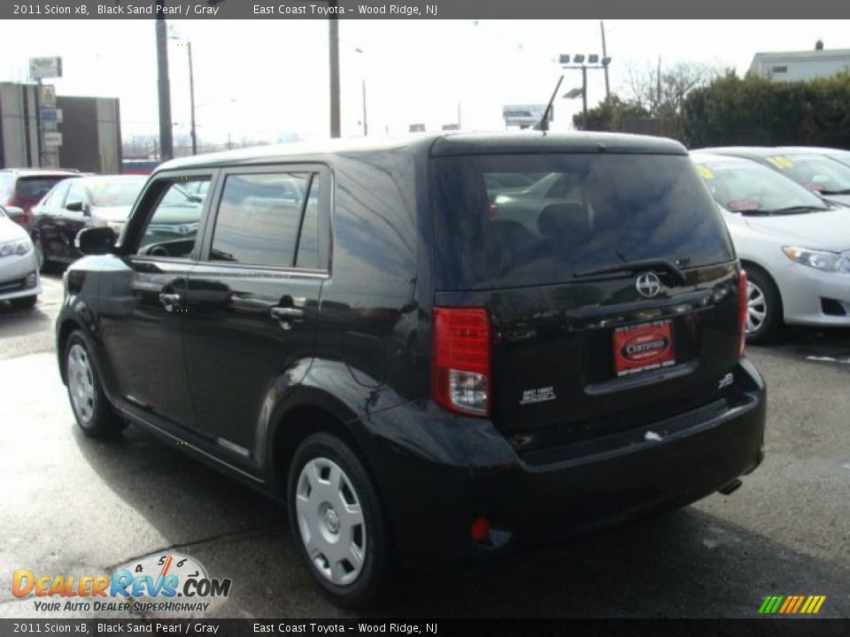 2011 Scion xB Black Sand Pearl / Gray Photo #4