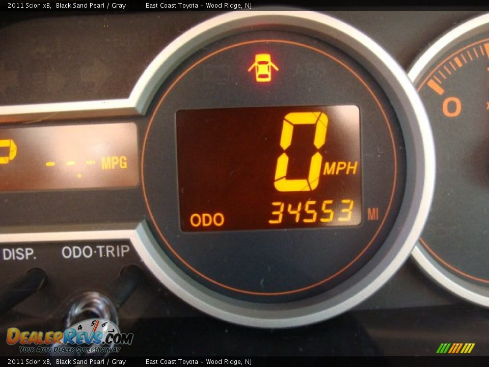 2011 Scion xB Black Sand Pearl / Gray Photo #10