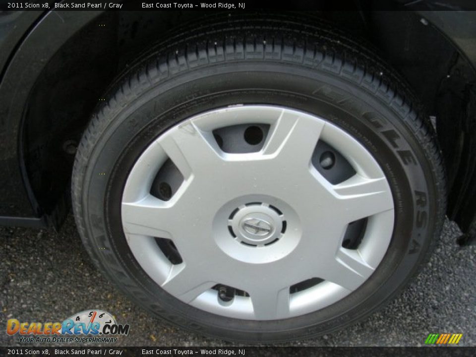 2011 Scion xB Black Sand Pearl / Gray Photo #14