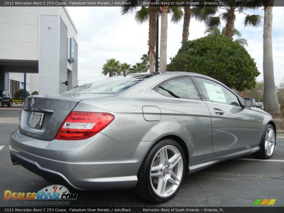 Palladium Silver Metallic 2013 Mercedes-Benz C 250 Coupe Photo #3