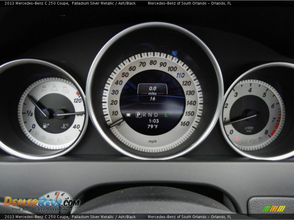 2013 Mercedes-Benz C 250 Coupe Gauges Photo #9