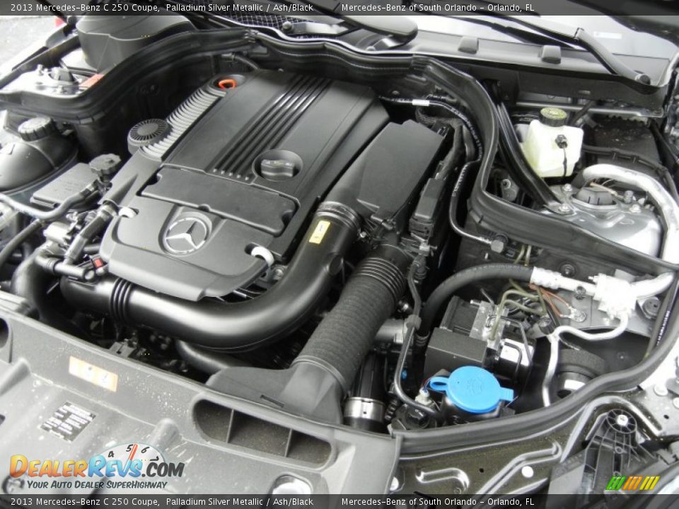 2013 Mercedes-Benz C 250 Coupe 1.8 Liter DI Turbocharged DOHC 16-Valve VVT 4 Cylinder Engine Photo #12