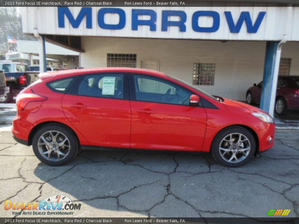 2013 Ford Focus SE Hatchback Race Red / Charcoal Black Photo #1
