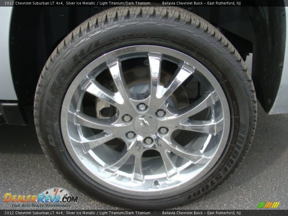 2012 Chevrolet Suburban LT 4x4 Silver Ice Metallic / Light Titanium/Dark Titanium Photo #14