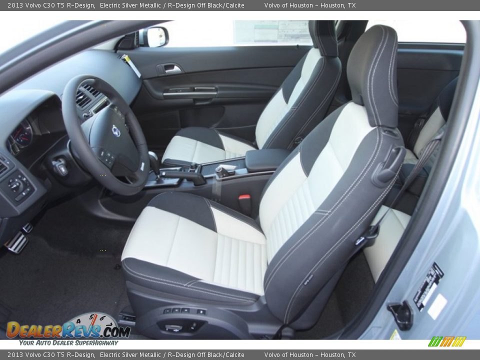 Front Seat of 2013 Volvo C30 T5 R-Design Photo #11