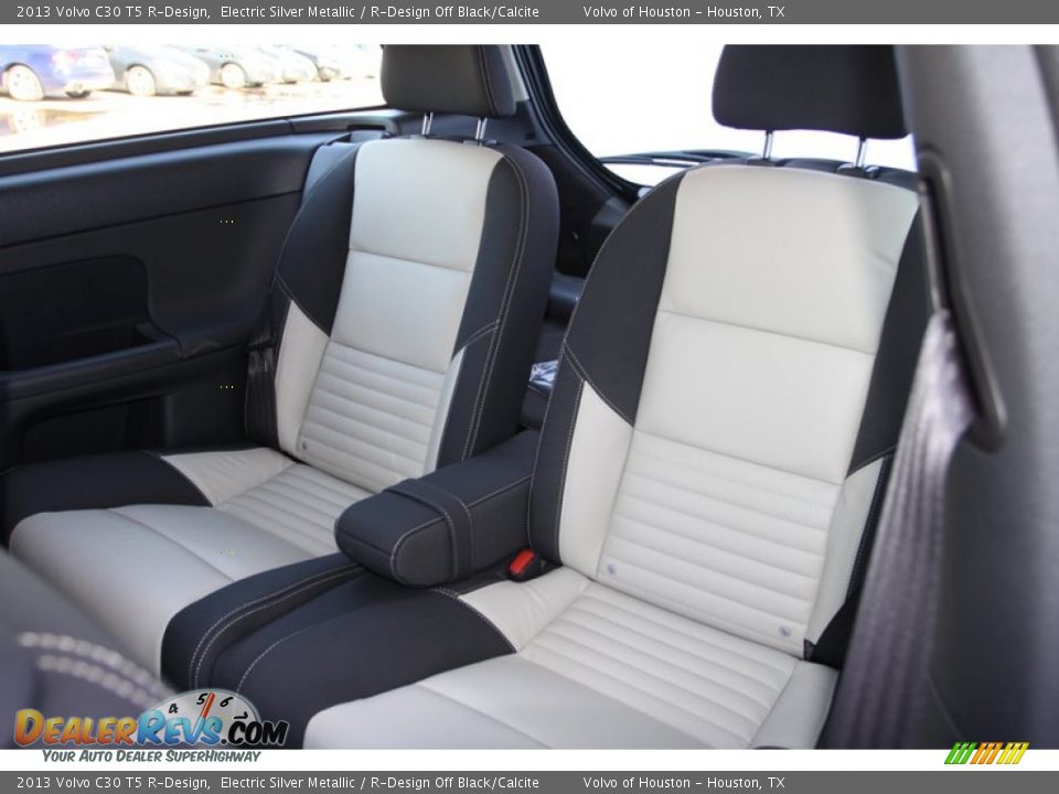 Rear Seat of 2013 Volvo C30 T5 R-Design Photo #12