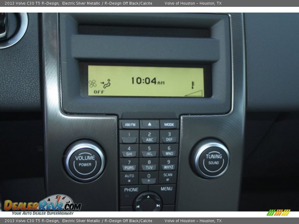 Controls of 2013 Volvo C30 T5 R-Design Photo #14