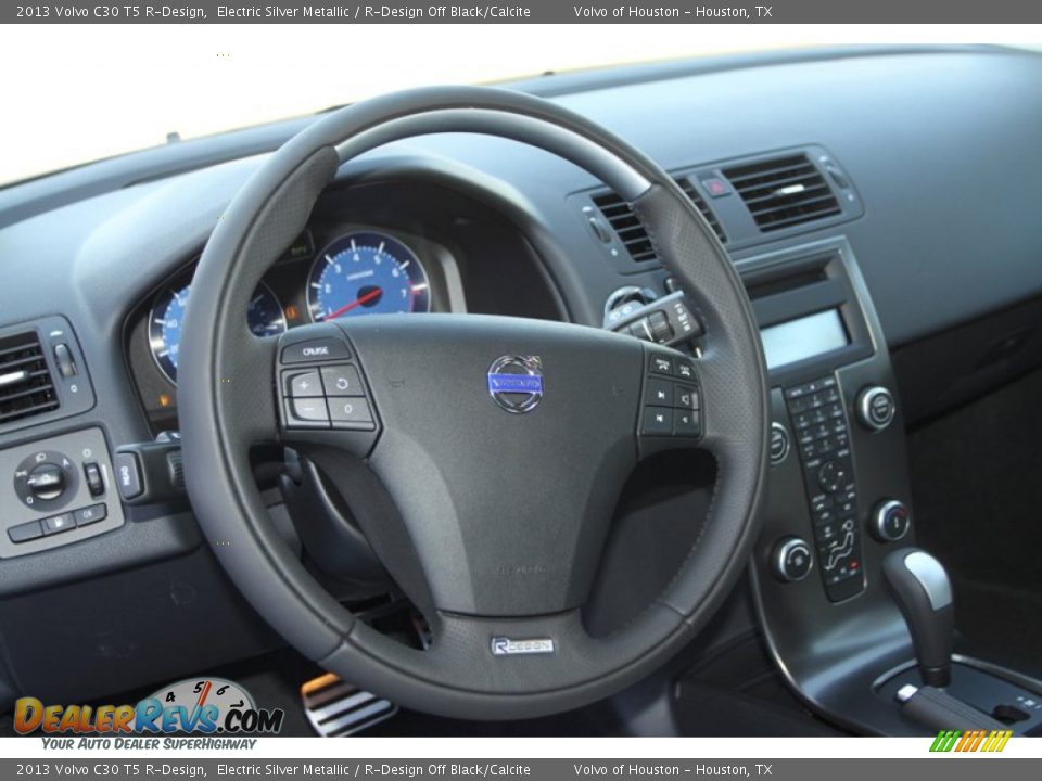 2013 Volvo C30 T5 R-Design Steering Wheel Photo #17