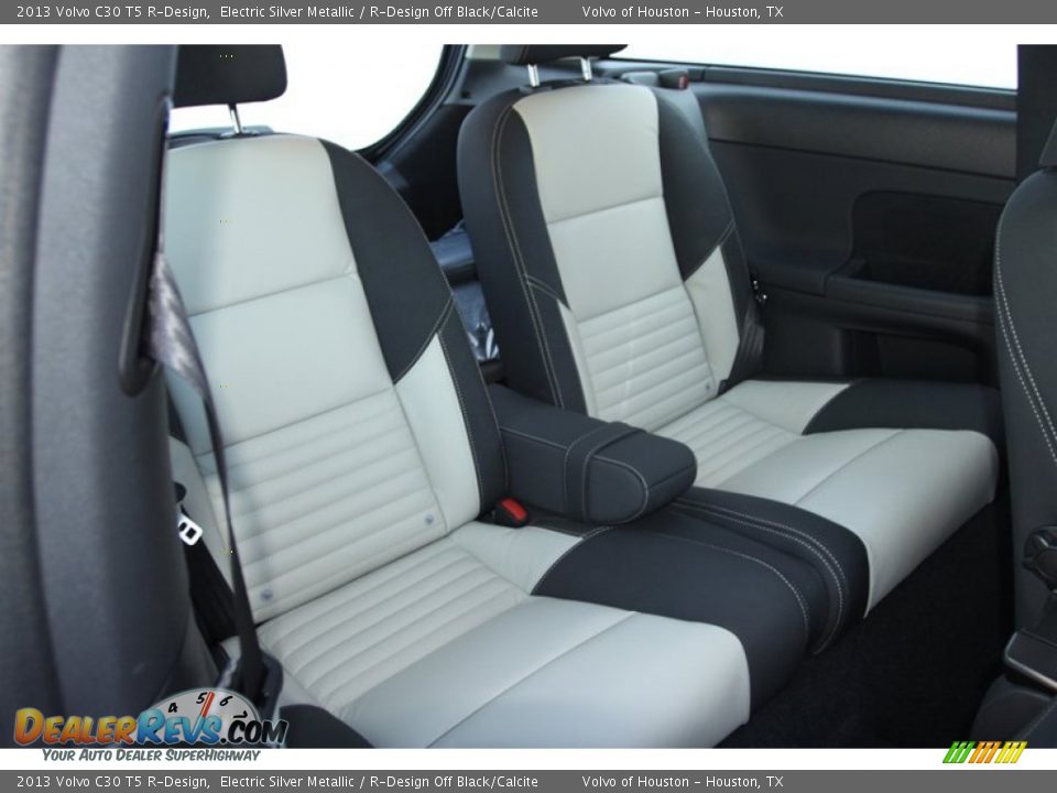Rear Seat of 2013 Volvo C30 T5 R-Design Photo #22
