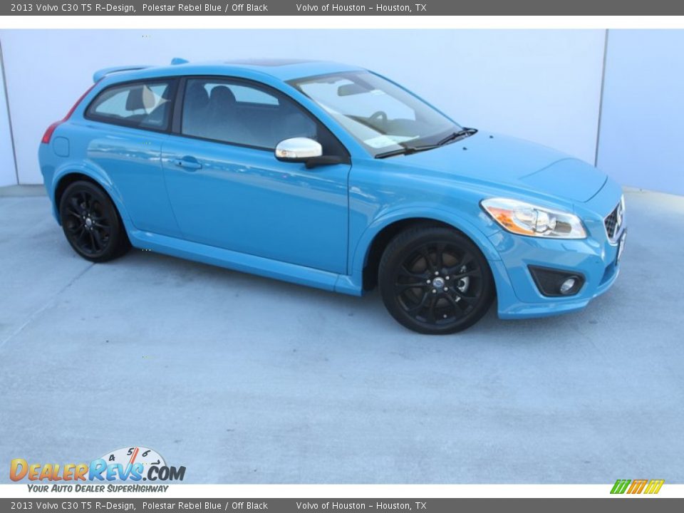 2013 Volvo C30 T5 R-Design Polestar Rebel Blue / Off Black Photo #1