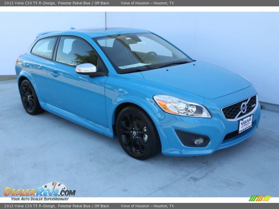 2013 Volvo C30 T5 R-Design Polestar Rebel Blue / Off Black Photo #2
