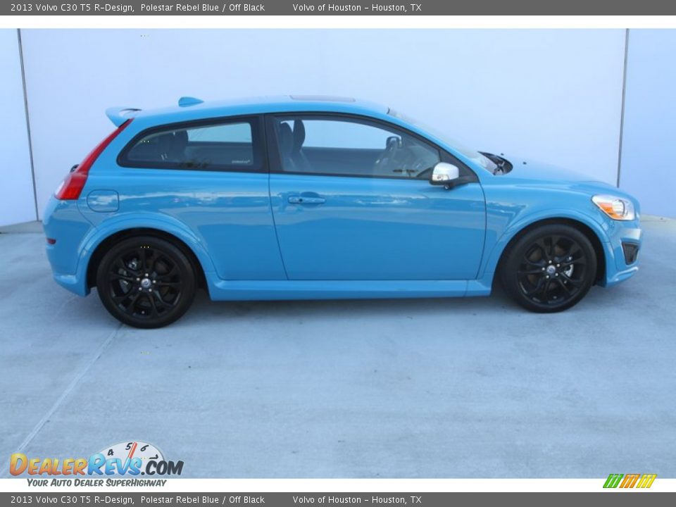 2013 Volvo C30 T5 R-Design Polestar Rebel Blue / Off Black Photo #3