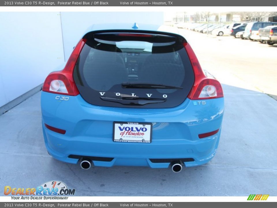 2013 Volvo C30 T5 R-Design Polestar Rebel Blue / Off Black Photo #5