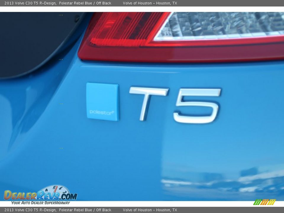 2013 Volvo C30 T5 R-Design Polestar Rebel Blue / Off Black Photo #6