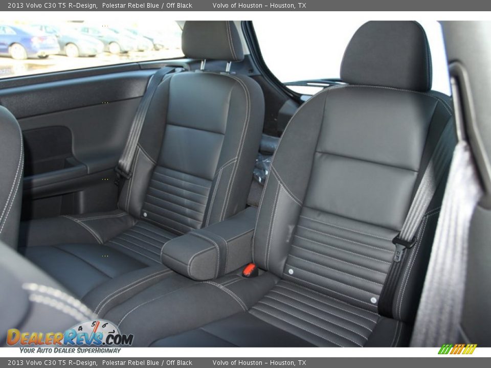 2013 Volvo C30 T5 R-Design Polestar Rebel Blue / Off Black Photo #13