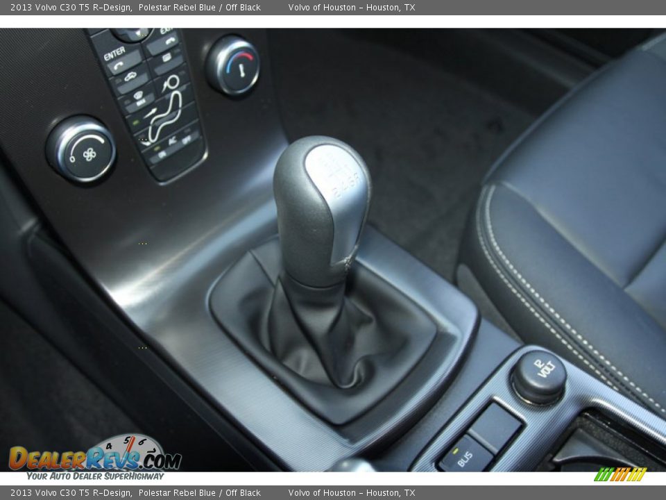 2013 Volvo C30 T5 R-Design Polestar Rebel Blue / Off Black Photo #18