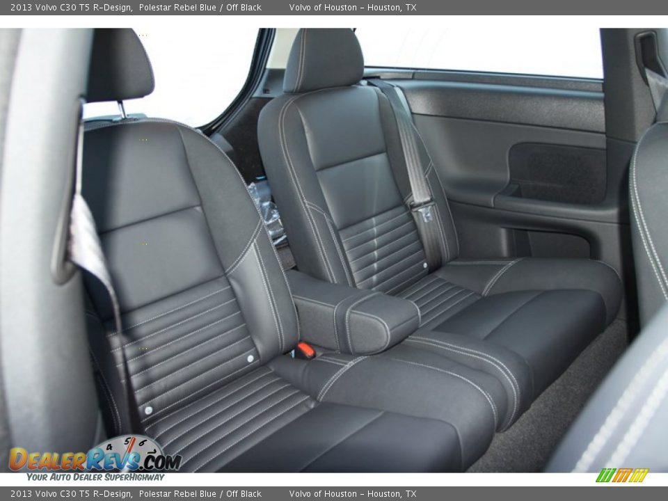 2013 Volvo C30 T5 R-Design Polestar Rebel Blue / Off Black Photo #26