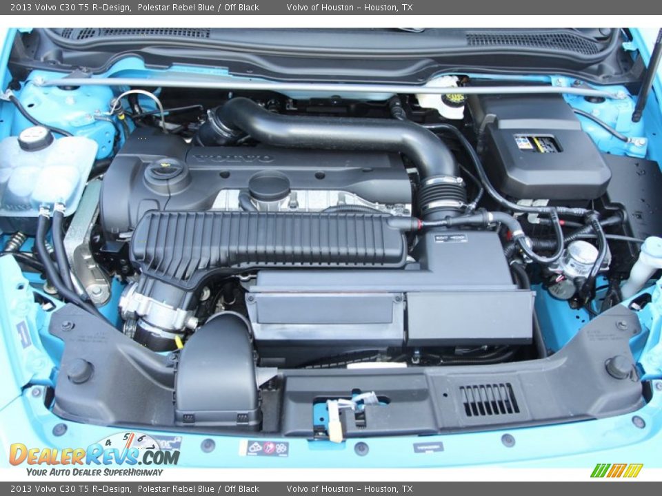 2013 Volvo C30 T5 R-Design Polestar Rebel Blue / Off Black Photo #27