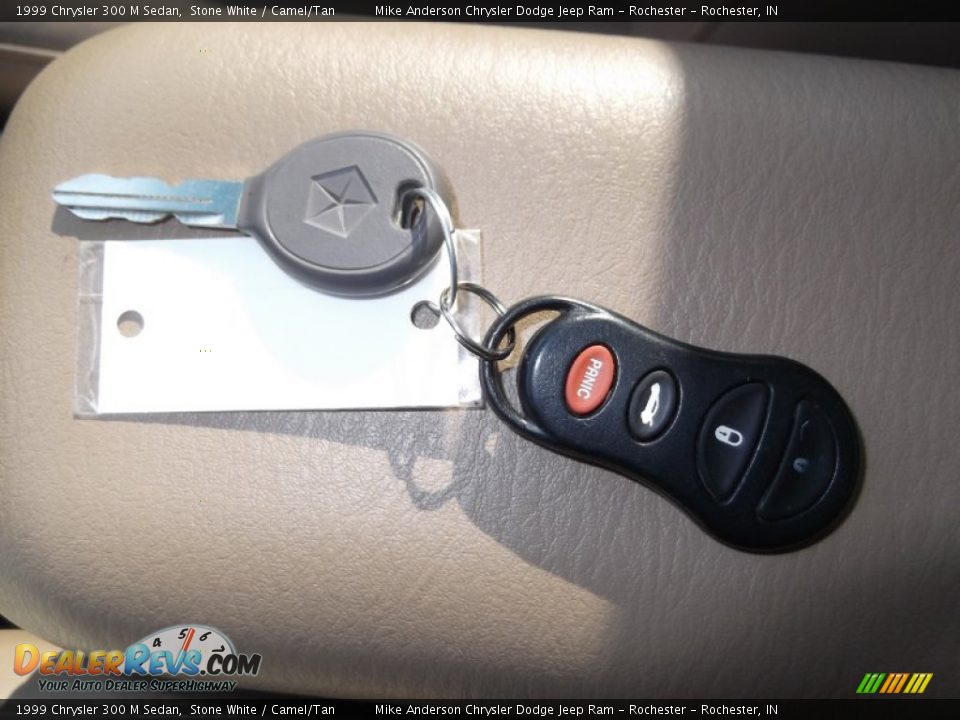 1999 Chrysler 300 M Sedan Stone White / Camel/Tan Photo #9