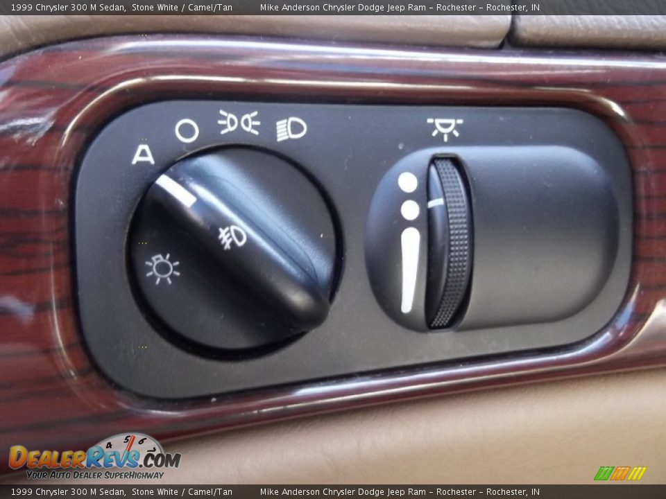 1999 Chrysler 300 M Sedan Stone White / Camel/Tan Photo #12