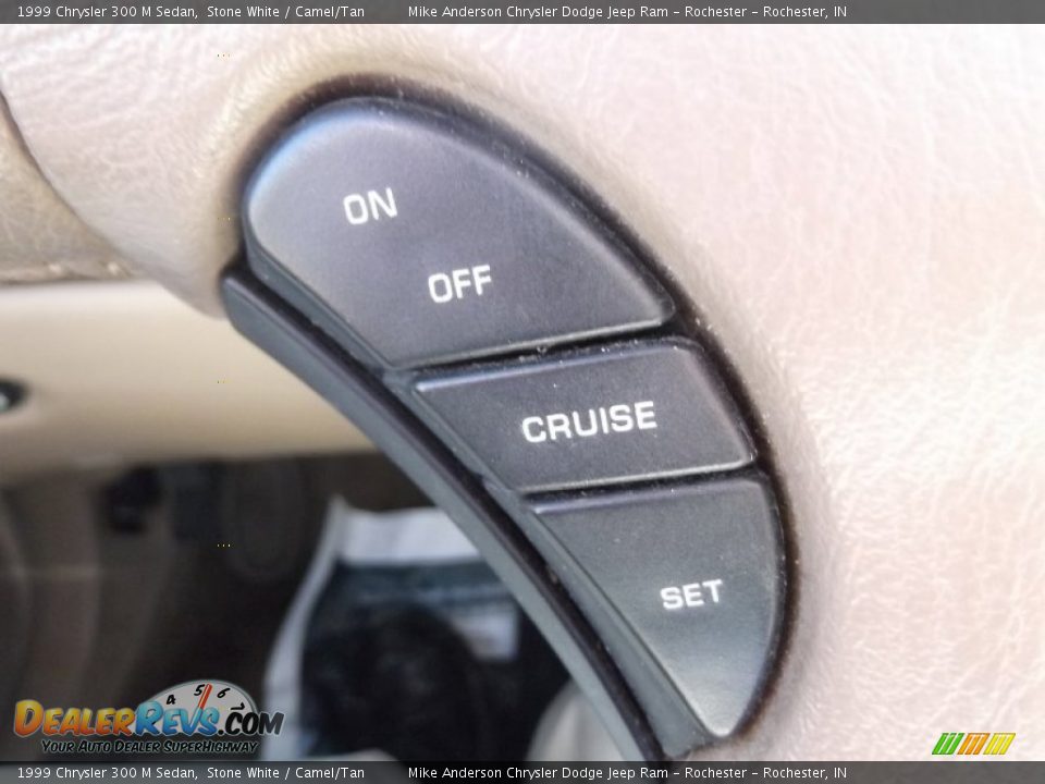 1999 Chrysler 300 M Sedan Stone White / Camel/Tan Photo #14