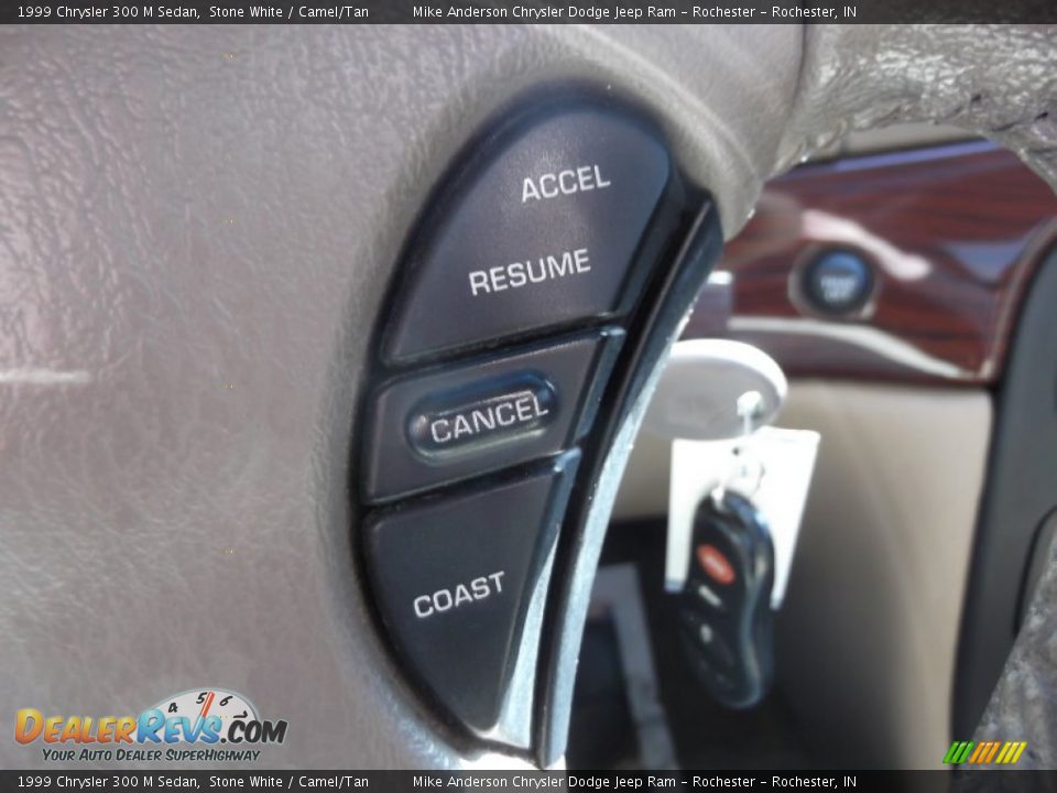 1999 Chrysler 300 M Sedan Stone White / Camel/Tan Photo #15