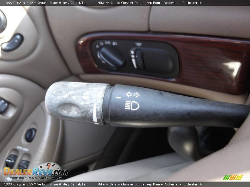 1999 Chrysler 300 M Sedan Stone White / Camel/Tan Photo #16