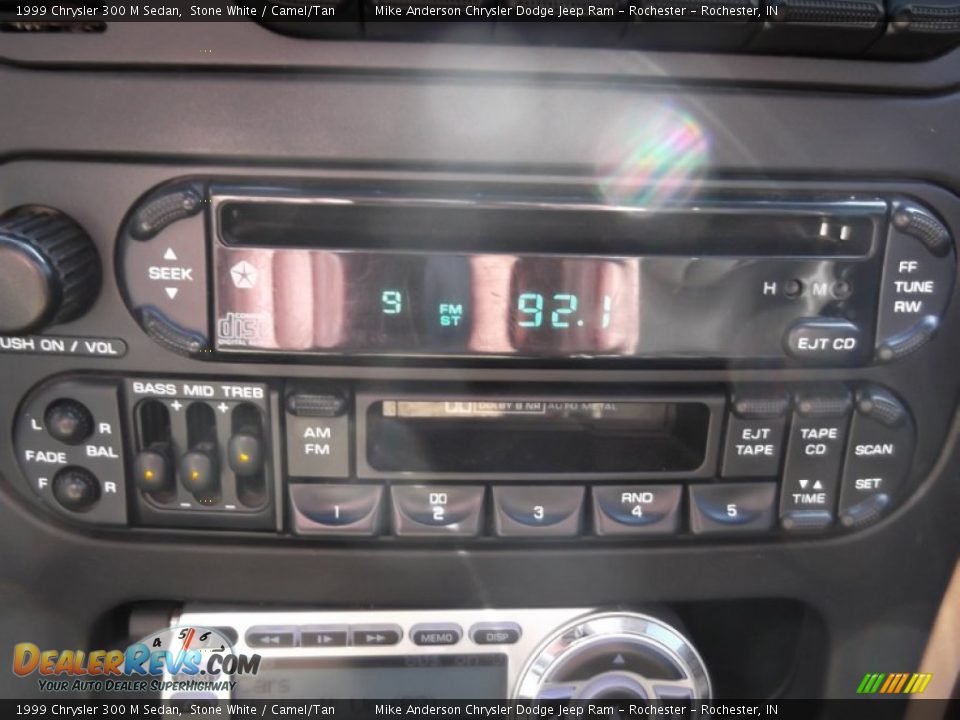1999 Chrysler 300 M Sedan Stone White / Camel/Tan Photo #21