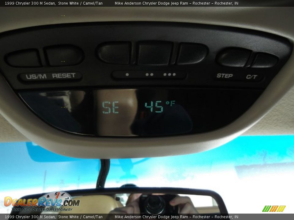1999 Chrysler 300 M Sedan Stone White / Camel/Tan Photo #27