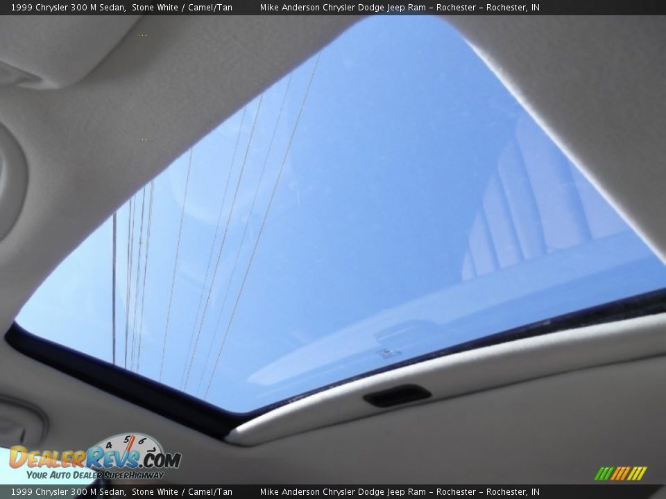 1999 Chrysler 300 M Sedan Stone White / Camel/Tan Photo #29