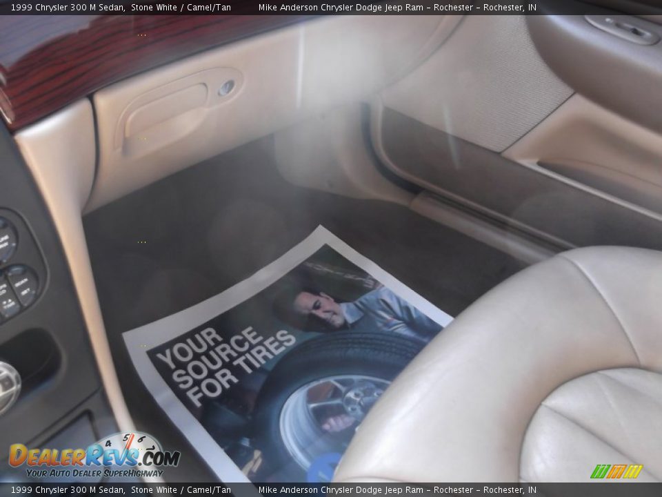 1999 Chrysler 300 M Sedan Stone White / Camel/Tan Photo #30