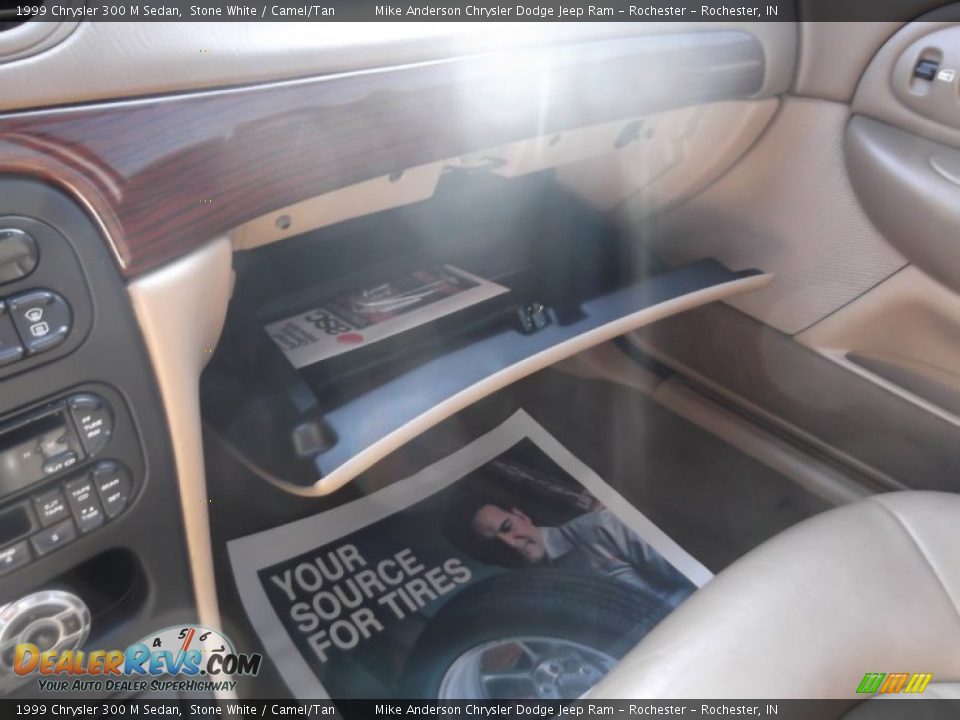 1999 Chrysler 300 M Sedan Stone White / Camel/Tan Photo #31