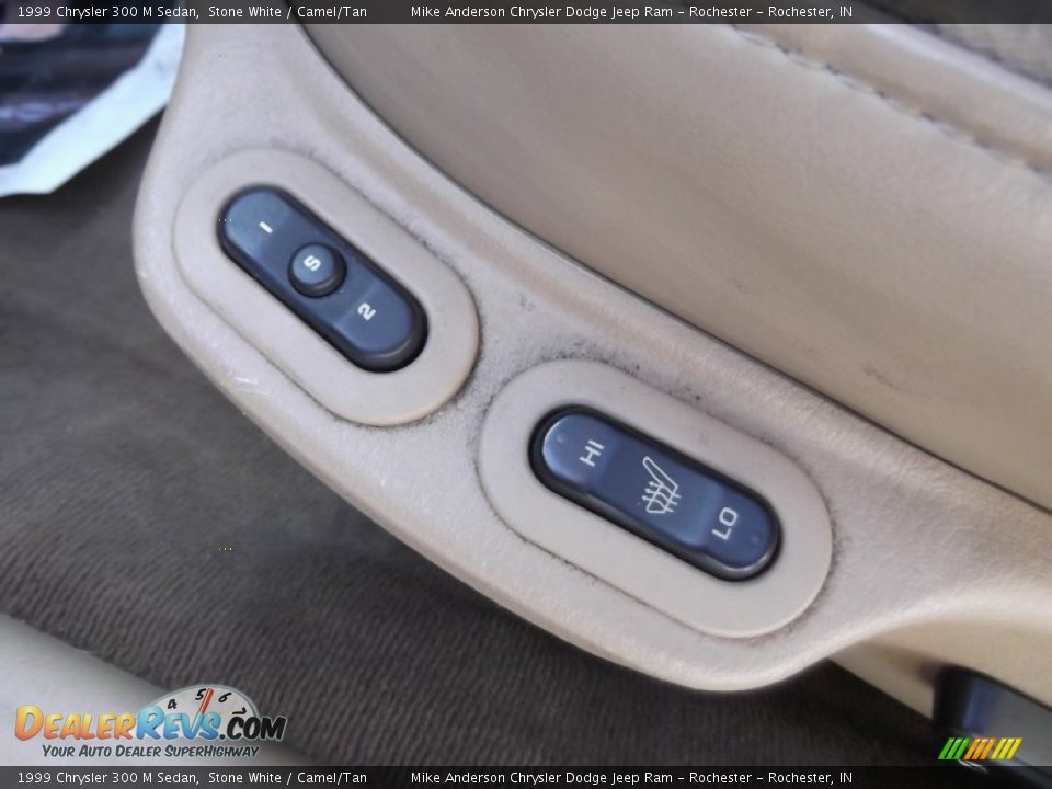 1999 Chrysler 300 M Sedan Stone White / Camel/Tan Photo #33