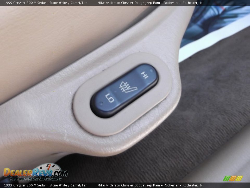 1999 Chrysler 300 M Sedan Stone White / Camel/Tan Photo #35