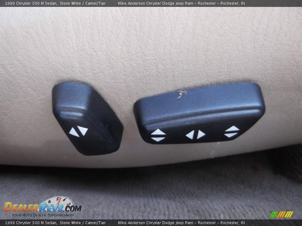 1999 Chrysler 300 M Sedan Stone White / Camel/Tan Photo #36