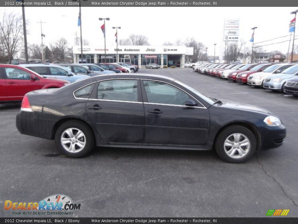 2012 Chevrolet Impala LS Black / Ebony Photo #2